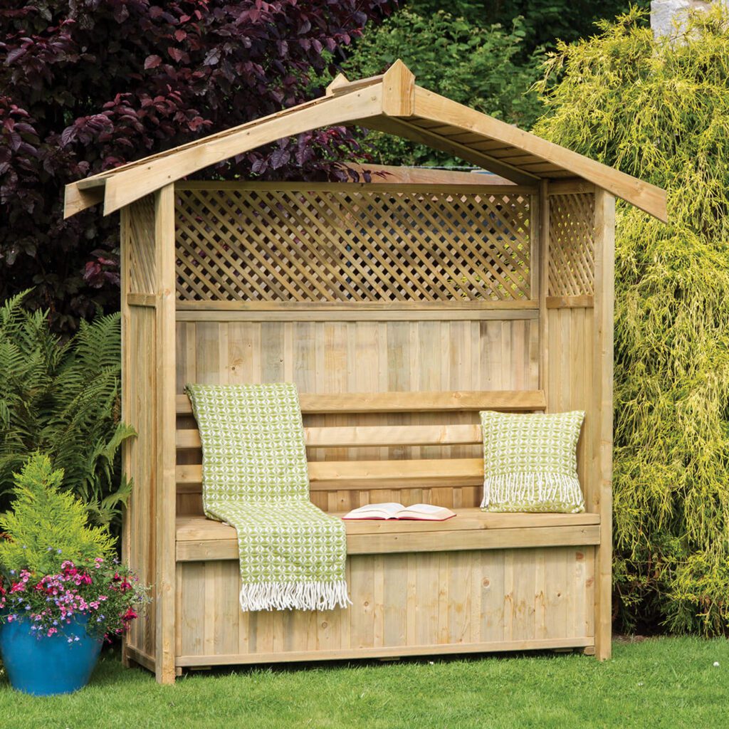 Hampshire Arbour With Storage Box 5027003 001327